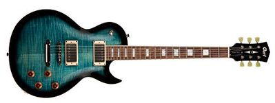 Cort CR250 Classic Rock Series Electric Guitar - Dark Blue Burst