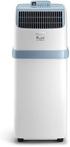 De'Longhi Pinguino Compact ES72 YOUNG, Mobiles Klimagerät, 8.300 BTU/h, für Räume bis zu 60m3, Entfeuchtungsfunktion, 24-Stunden-Timer, Energieeffizienzklasse A, Weiß