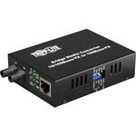 Tripp Lite N784-001-ST External Multimode Media Converter 10/100 FX/TX ST/RJ45, 2km, 1300nm