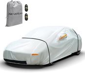 Neverland Car Cover Compatible with Tesla Model Y 2017-2024, Outdoor Waterproof 300D Heavy Duty All-Weather Protection Full Model Y Car Cover with Ventilated Mesh Charging Port Storage Bag