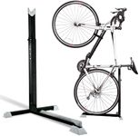 Bike Nook Bicycle Stand, Portable and Stationary Space-Saving Rack with Adjustable Height, for Indoor Bike Storage