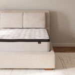 Signature Design by Ashley Mattress, Memory Foam, White, Queen