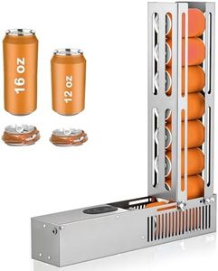 YOTAN Electric Can Crusher, 8oz&12oz&16oz Automatic Can Crusher, Can Fill 8 Cans at a Time, Automatic Can Eject, Heavy Duty Can Crushers for Recycling Aluminum Seltzer, Cola, Beer Cans