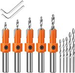 Lytool Countersink Drill Bit Set,5P