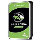 Seagate BarraCuda 4 TB Internal Hard Drive HDD – 3.5 Inch SATA 6 Gb/s 5400 RPM 256 MB Cache for Computer Desktop PC Laptop (ST4000DM004)