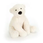 Jellycat Perry Polar Bear Medium - L: 22 cm x l: 25 cm x h: 26 cm