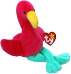 Ty Fraya Flamingo II Original Beanie Babies Regular - Soft Plush Toy for Children, Teddy, Baby Toy, Collector's Stuffed Toy