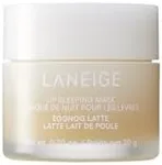 LANEIGE Lip Sleeping Mask Eggnog: Nourish, Hydrate, Vitamin C, Murumuru & Shea Butter, Antioxidants, Flaky, Dry Lips