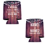 VictoryStore Can and Beverage Coolers: Customizable"Without A Buzz” Wedding Can Coolers (150)