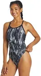 Sporti Catalyst Thin Strap One Piece Swimsuit - Black - 36