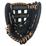 Champion Sports 11" Physical Ed. Glove - Soft Leather Front and Nylon Mesh Back for Comfort Grip | Adjustable Strap with Velcro® Closure | Double Bar Open Web | Age: Elementary | Left-Handed Glove