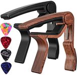 Capo Guitar Capo for Acoustic Electric Ukulele Guitar Kapo 2Pack