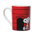 Enesco Peanuts Ceramics Snoopy's Dog House Coffee Mug, 16 Ounce, Multicolor