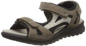 Legero Women's Siris Strappy Sandals, Taupe (Grey), 5 UK