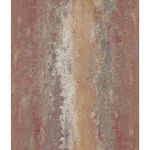 RoomMates RMK11378WP Oxidized Metal Peel and Stick Wallpaper, Red