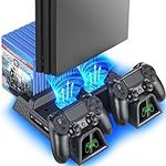 OIVO PS4 Stand Cooling Fan Station 