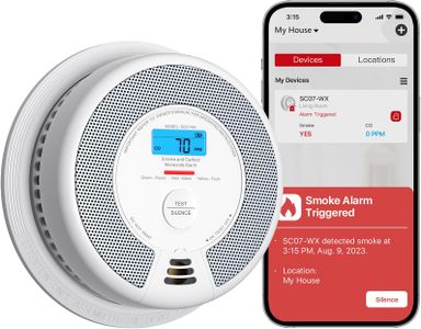 X-Sense Wi-Fi Smoke and Carbon Monoxide Alarm – Smart Detector
