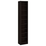 Coaster Home Furnishings 800285 Casual Bookcase, Cappuccino by Coaster Home Furnishings