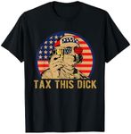 Benjamin Franklin Tax This Dick vintage mens womens T-Shirt