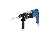 Bosch Professional Corded Rotary Hammer Drill with SDS Plus GBH 2-28 (240V, 880W, incl. Auxiliary Handle, Depth Stop 210 mm, Machine Cloth, in L-BOXX 136)