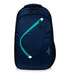 Lunar's Comet Laptop Backpack For Men,Navyblue-Teal|35L Water Resistant School Bags For Boys|Fits Upto 15.6" Laptop|Stylish & Durable|College Bags For Girls|1 Yr Warranty,31.8 x 21.6 x 48.3 Cm