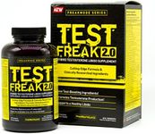 Pharmafreak Test Freak 2.0 - 180 ct New and Improved Version - Ultimate Test Booster - Shown to Improve Performance, Energy, Sleep, Strength and Boost Testosterone