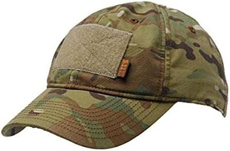 5.11 Tactical Men's Cotton High Curve Brim Adjustable Flag Bearer Cap, Multicam, Style 89063