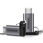 UGREEN USB C to Micro USB Adapter Type C Female to Micro B Male Charger Connector Converter Compatible for Galaxy S7 S6 S5 Edge, J3 Prime, Redmi Note 5 Pro, Mi A2 Lite, PS4, Xbox One Controller, 2Pack