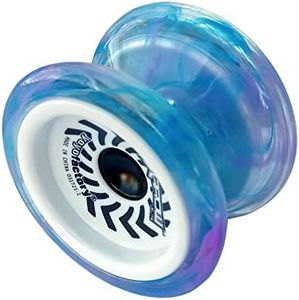 YoyoFactory Arrow Elite Beginner Yoyo Toy - Comes with Extra String & Pre Tied Finger Loop - includes Bearings for Beginners to High Performance - Boys or Girls Ages 8+ Galaxy