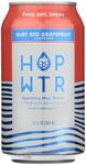 HOP WTR Sparkling Hop Water, Ruby Red Grapefruit 12 Pack, Sugar Free, Low Carb Non Alcoholic Drinks, NA Beer, Adaptogen Drink, No Calories, Adaptogens & Nootropics for Added Benefits, 12 oz Cans