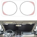 Car Windshield Sun Shade Front Window Glass Sunshade Protector Patented Made in India (Gujarat) (C)