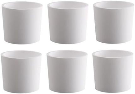 KEAcvise 6 Packs Ceramic Bowl Inserts for Peak Accessory, Enhanced Performance, Recessed Bottom, Reused Ceramic Insert Bowl Accessories, Replacement Insert