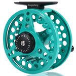 Sougayilang Fly Fishing Reel，Large Arbor With Diecast Aluminum Body Fly Reel-5/6,7/8 Weights，Essential Fly Reels For Beginners-QL7/8