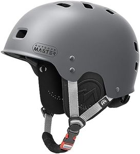 OutdoorMaster Kayak Helmet with Ears for Men Women, Adjustable with 12 Vents, Perfect for Kayaking, Boating, Surfing