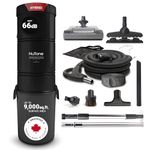 Central Vacuum Broan-Nutone by Drainvac 700 Air Watts - Central Vacuum System with Premium Electric Tool Set for Cleaning Floors, Carpets, Furniture - Anti-Vibration, Powerful Suction - Made in Canada