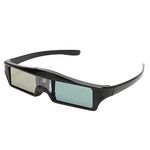 DLP Link 3D Glasses, Rechargeable 3D Active Shutter Glasses for All DLP Link 3D Projectors, Compatible with 96 to 144Hz, Built in Rechargeable Battery(KX30)