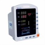 Dr Diaz Patient Monitor Machine 3 para CMS5100A | Perfect for Hospital, Homecare, Ambulance Services, & Clinics | Color Display | Non-Invasive Design | Alarm System | Suitable for All Ages