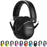 ProCase Kids Ear Protection, Noise Cancelling Headphones for Autism Hearing Protection Safety Earmuffs for Toddler Teen -Black