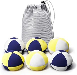 Joythica Footbag Set, 6 Pack Footbag Balls for Adults & Teens