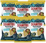 Beanitos Restaurant Style White Bean and Sea Salt, The Healthy, High Protein, Gluten Free, and Low Carb Vegan Tortilla Chip Snack, 5 Ounce (Pack of 6)