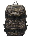 Quiksilver Skate Pack 22L - Medium Skate Backpack for Men AQYBP03141., Grape Leaf Tiger Camo, Standard Size, Casual