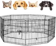 Taily 24" Dog Playpen 8 Panel Pet C