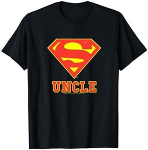 DC Comics Superman Super Uncle Chest Logo T-Shirt