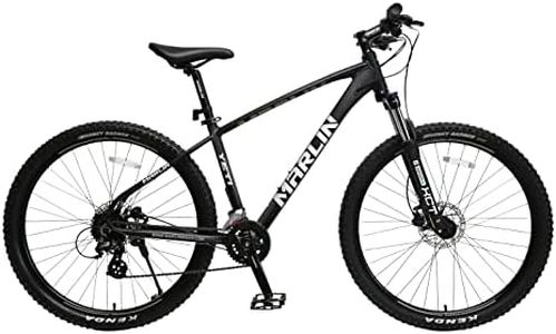 Marlin Yeti Alloy Mountain Bike 27.5 * 2.2inch with 16.5 Frame Size (MTB) (Matt Black, S)