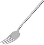 Carlisle 60202 Hammered Stainless Steel Cold Meat Fork, 12"