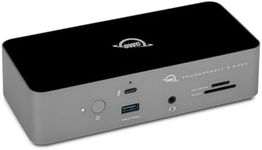 OWC 11-Port Thunderbolt 5 Docking Station, 3 8k displays, 2.5GbE, SD/Micro-SD Card Reader, Audio in/Out Jack, USB 3.2 Type-A Ports, 140W Power Delivery - Mac PC and Android