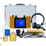 Ultrasonic Water Leak geophone Sensor, Leak Detection Sensor, Underground Water Leak Detector, Plumbing Leak Detector with Headset and 4 Gear Adjustable