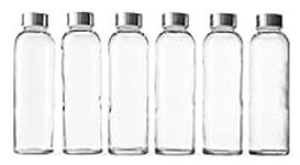 Epica 18-Oz. Glass Water Bottles wi