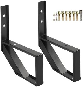 Toriexon Steel Stair Step Riser 2 Pack, 1-Step Steel Stair Stringer, One Step Stair Stringer for Outdoor Steps and Outdoor Stairs