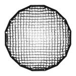 Andoer 120cm/ 47 Inch Softbox Honeycomb Grid 16 Robs Deep Photography Parabolic Softbox Grid for Studio Photography